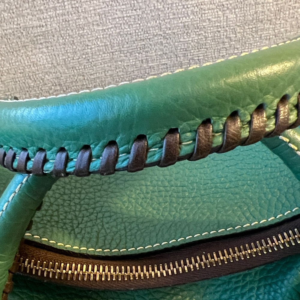 Dooney & Bourke Emerald Green Satchel - Picture 5 of 16